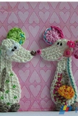 Magic with Hook and Needles - Vendula Maderska - Mouse Applique