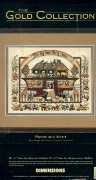 Dimensions-The Gold Collection - 3816 Promises Kept XSD