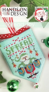 Hands On Design hd-225 - Secret Santa - Spread Joy