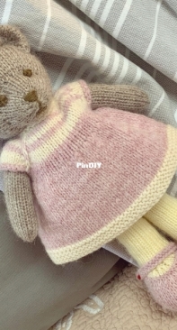 Knitted Bear- Girl