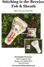 Periwinkle Promises - Stitching is the Berries - Fob & Sheath
