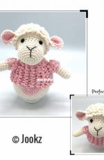 Jookz creaties - Joke Postma - Mini Tumbler Lamb - Dutch