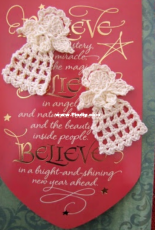 BellaCrochet- Elizabeth Ann White -Tiny Christmas Angel - Free