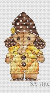 SA-Stitch - Elephant by Svetlana Sichkar