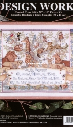 Design Works 9679 In The Beginning Animals by Joan Elliott (repaint)