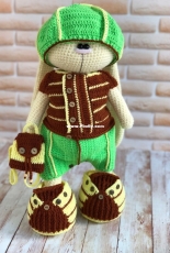 Crochet Bunny Art - Irina Tarasova - Kyle Outfit set - Dutch