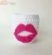 Simply Collectible - Celina Lane - Lips Cozy Koozie - Free
