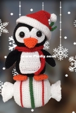 Colita - Nicole Wenzelmann - Penguin - Candy Christmas decoration