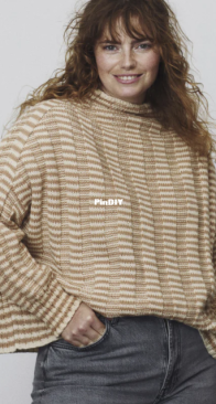 Thekla Sweater by Marianne Nørbo - Hobbii - Copenhagen Fibers - Free