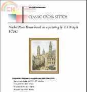 Classic Cross Stitch BG261 - Market Place Rouen