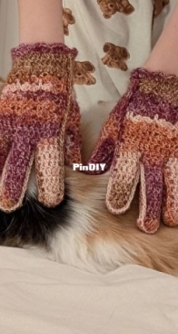 gloves I have crocheted