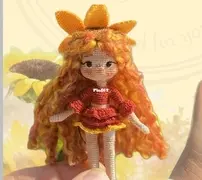 Spica Art Doll - Kader Akkol - Sunflower Miniature Doll