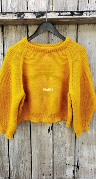 Golden Gate Raglan Pullover by Cashmere & Beach-Free