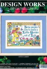 Design Works 9855  Little Garden by Joan Elliott