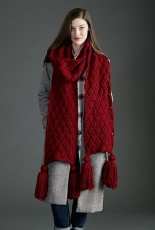 Yarnspirations-Make It Big Knit Super Scarf by Bernat Design Studio-Free