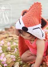 Ira Rott Designs - Ira Rott - foxy beach towel or hooded blanket