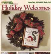 Leisure Arts 2640 - Holiday Welcomes