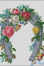 Horseshoe for Good Luck From Galeria Broderia 02-2016 XSD