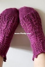 EXODUS toe up socks by Crazy Clare - Free