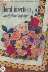 Coats & Clark-Book N°10-Floral Insertions Edgings 1949