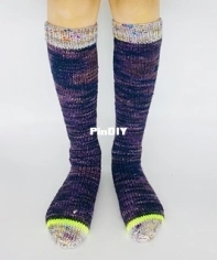 Little Tuff Boot Socks by Erin Kostashuk