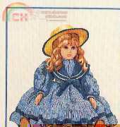 Vervaco 45.604 Doll in Blue Dress