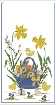 Permin 68-4346 Easter tablerunner XSD