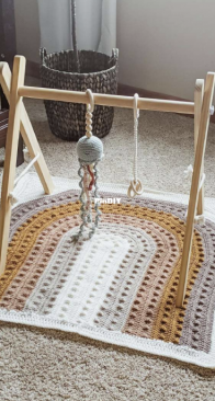 Mommy Life By Design - Jesica Bandy - Rainbow Afghan