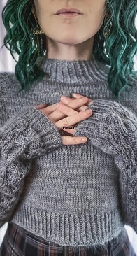 Nightshade Society Sweater - Dragon Hoard Designs - English