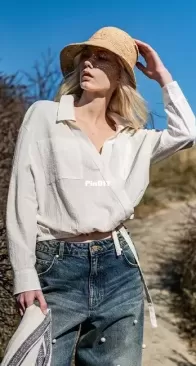 Fibre Mood - Siren Blouse - Sizes XS – XXXL