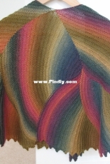 short rows shawl
