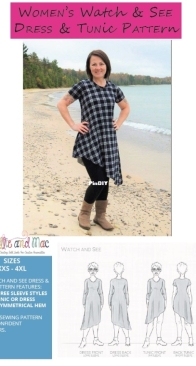 Ellie and Mac - Watch and See Dress and Tunic - Sizes XXS-4XL