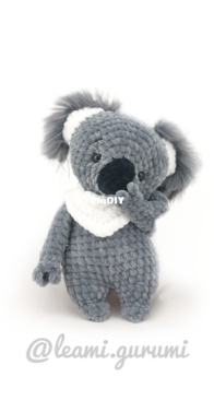 Leamigurumi - Lena Seibel - Koko the Koala Bear (2 Versions)