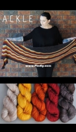 Crackle Shawl by Lisa Mutch