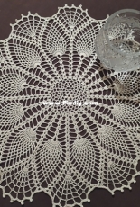 Gothic lace doily