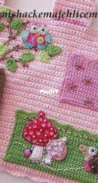 VendulkaM Design - Vendula Maderska - Wall-pocket Organizer Woodland Scene - Wandopberger met vakken Bosgezicht - Dutch - Translated