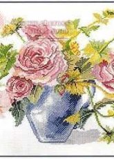 DMC XC0988 - Roses in a Rase