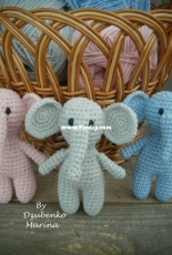 Marina Dzubenko - Little Elephant Amigurumi - Translated - Free