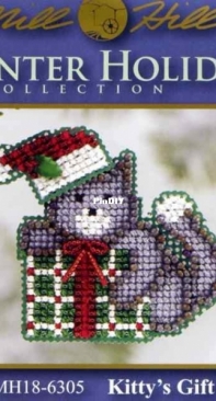Mill Hill - MH18-6305 - Winter Holiday Collection - Kittys Gift
