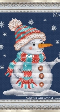 Mari Ta - Snowman by Marina Tatkova - Free