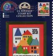 DMC SC2245 US Stamp Collection - Houses Greetings