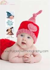 Desert Diamond Crochet - Rebecca Goldsmith - 052 Valentine Gnome Hat