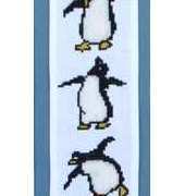 Charles Craft - Penguins Bookmark With Fringe