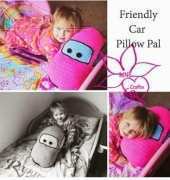 MNE Crafts -  Amanda Nicole - Friendly Car Pillow Pal - free
