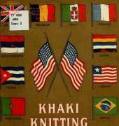1917 Khaki knitting book edited by Olive Whiting