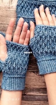 Crochet Highway - Ana-Maria - Cosmopolitan Gloves