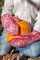 Winter Wonder Mittens by Amy Loberg/FiberWild-Free