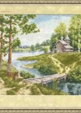 Zolotoe Runo VM-014 Chapel by the Riverbank