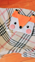 The fox crochet hook case