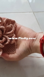 Crochet flower